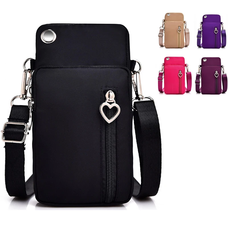 

Arm Samsung/iphone/huawei/htc/lg Bags Outdoor Women Bag Universal Purse Case Phone Wallet Women For Shoulder Mobile Sport Bag