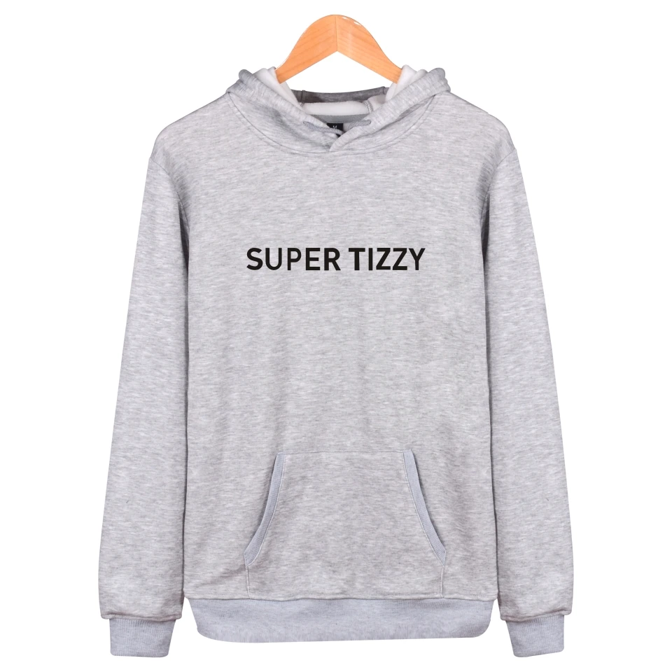

Harajuku Popular SUPER TIZZY printed Hoodies Sweatshirts Men/Women Comfortable Sweatshirt Adult/Child Fashion Casual Pullovers
