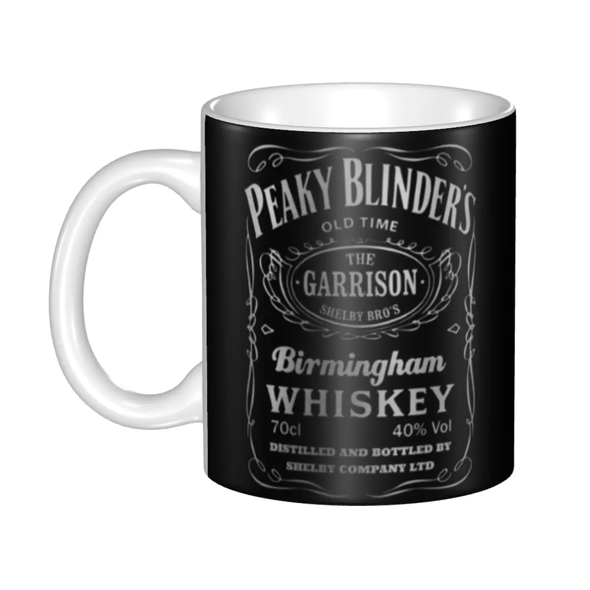Personalized Blinder Peaky Coffee Mug DIY The Blinders Birmingham Ceramic Milk Tea Cup Men Women Outdoor Camping Cups And Mugs |