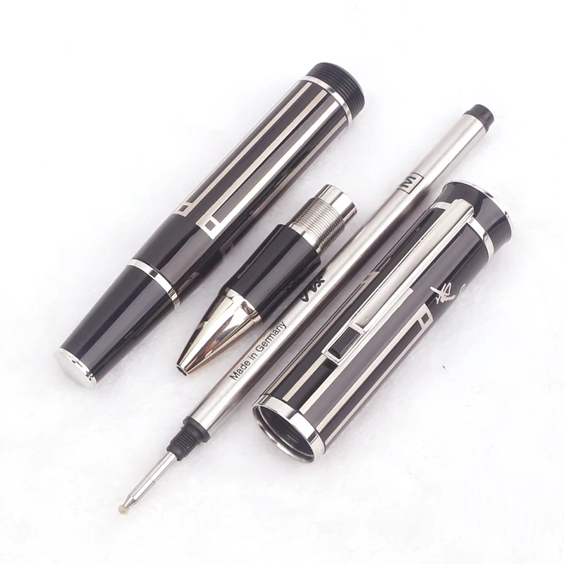 MB Writers Edition Thomas Mann Rollerall Pen Luxury School Office Roller Ball Pens with Gift Pouch + Refills Choosing