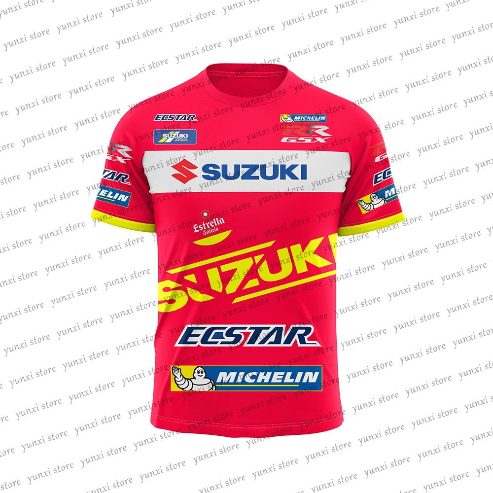 

2023 New MOTO GP Race Men's Summer movement Casual T-Shirt for RC16 racing MILLER and Binder fans plus-size tops