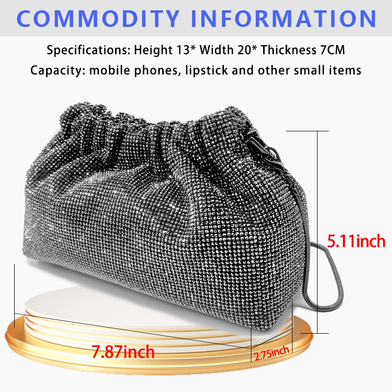 Роскошная брендовая женская сумка для свадебной вечеринки модная через плечо