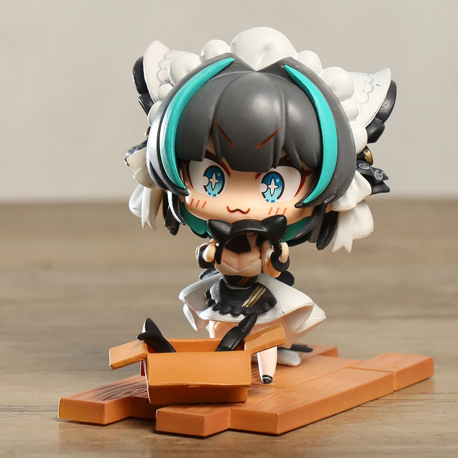 

Model Figurine Azur Lane JUUs Time Chibi Chara Series Cheshire Excellent Action Figure PVC Collection Toy Doll