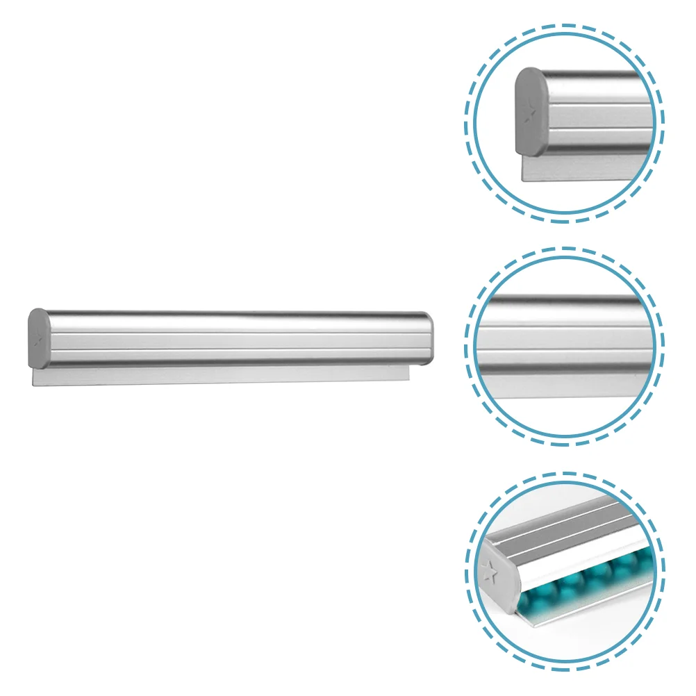 

Single Clamp Reciepts Bars Desk Slide Metal Restaurant Check Rack Aluminum Alloy Restaurant Ticket Holder