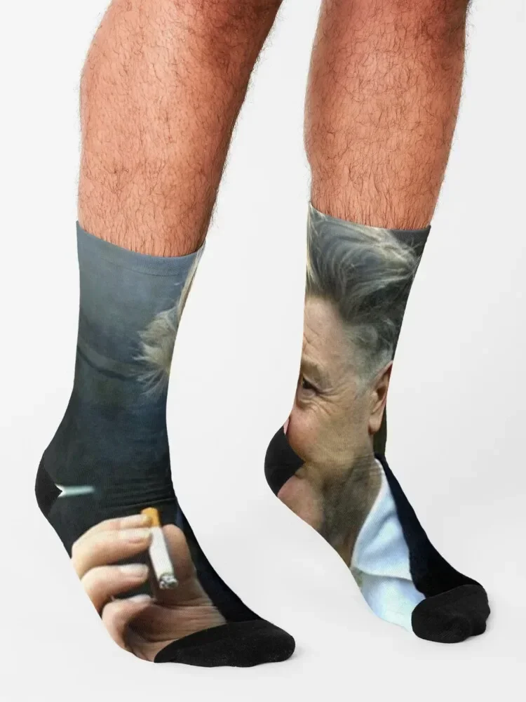 Носки david lynch smonking носки с рисунками из мультфильмов идеи для рождественских