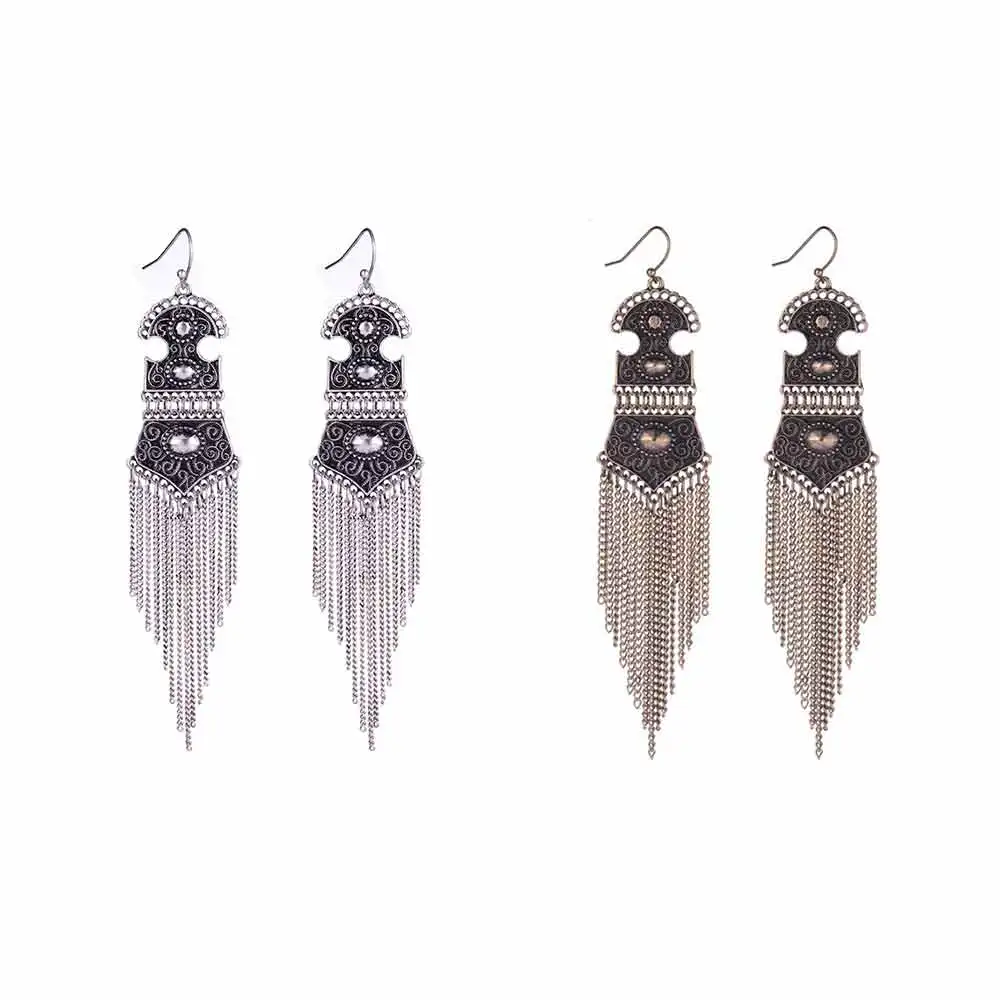 

Summer Style 2023 New Arrival Women Bohemian Tassel Earrings Statement Drop Earrings Fashion Jewelry For Women
