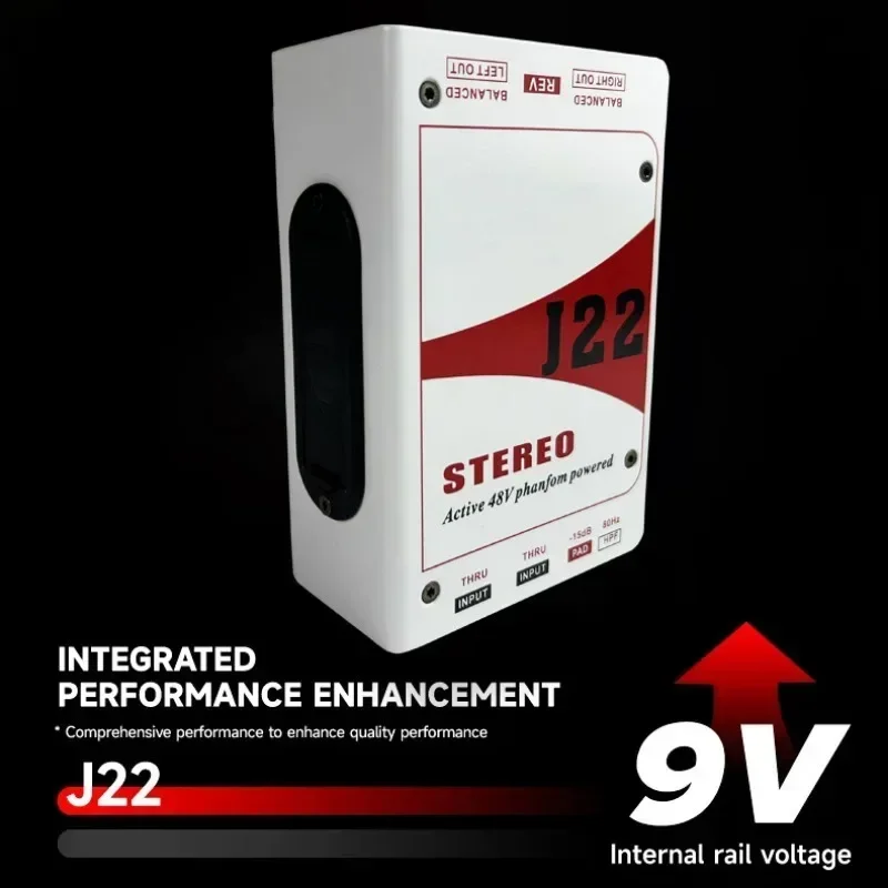 Для GAZ-J22 профессиональный двухканальный стерео 48 В фантомный источник питания с