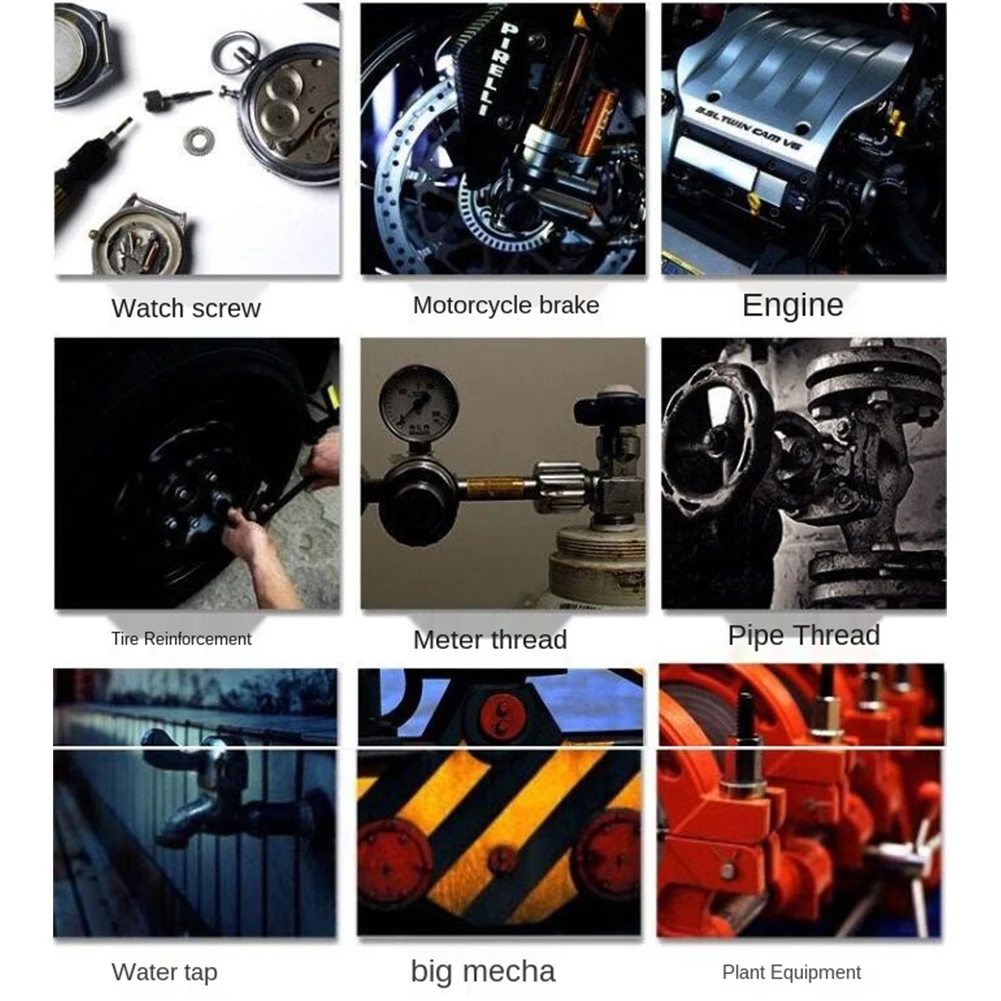 Высокопрочный фиксатор резьбы 50 мл металлический клей уплотнительный