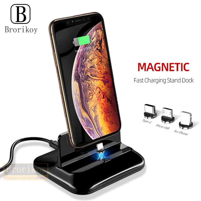 Настольная подставка для зарядного устройства типа C держатель мобильного