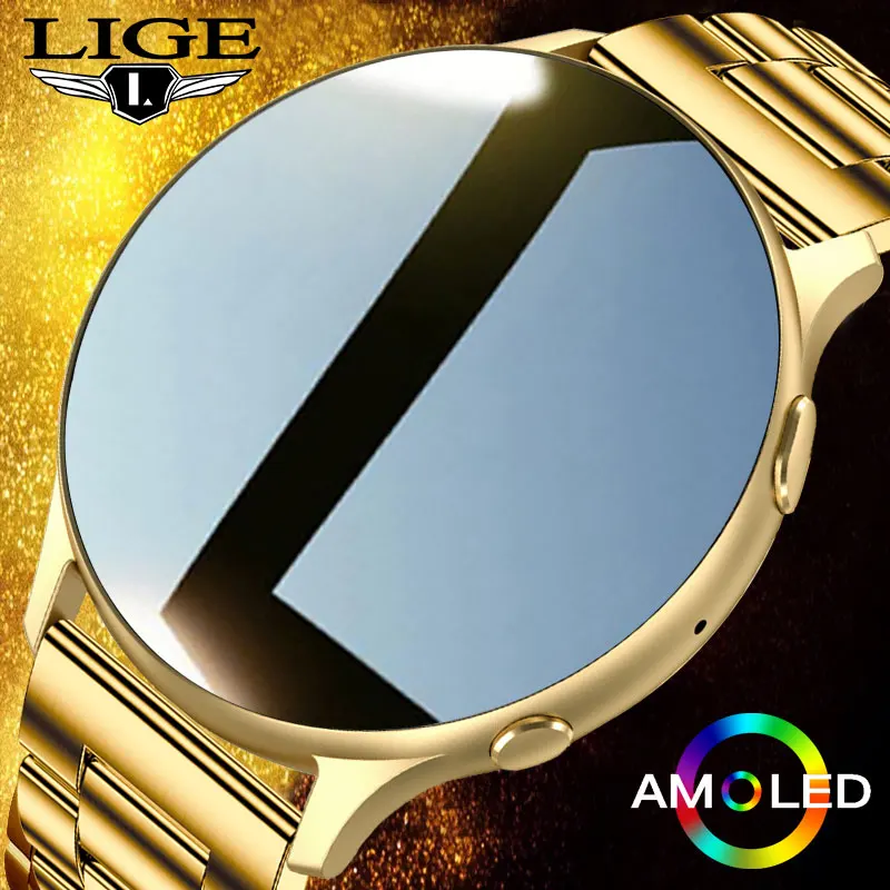 Gold Smartwatch Men