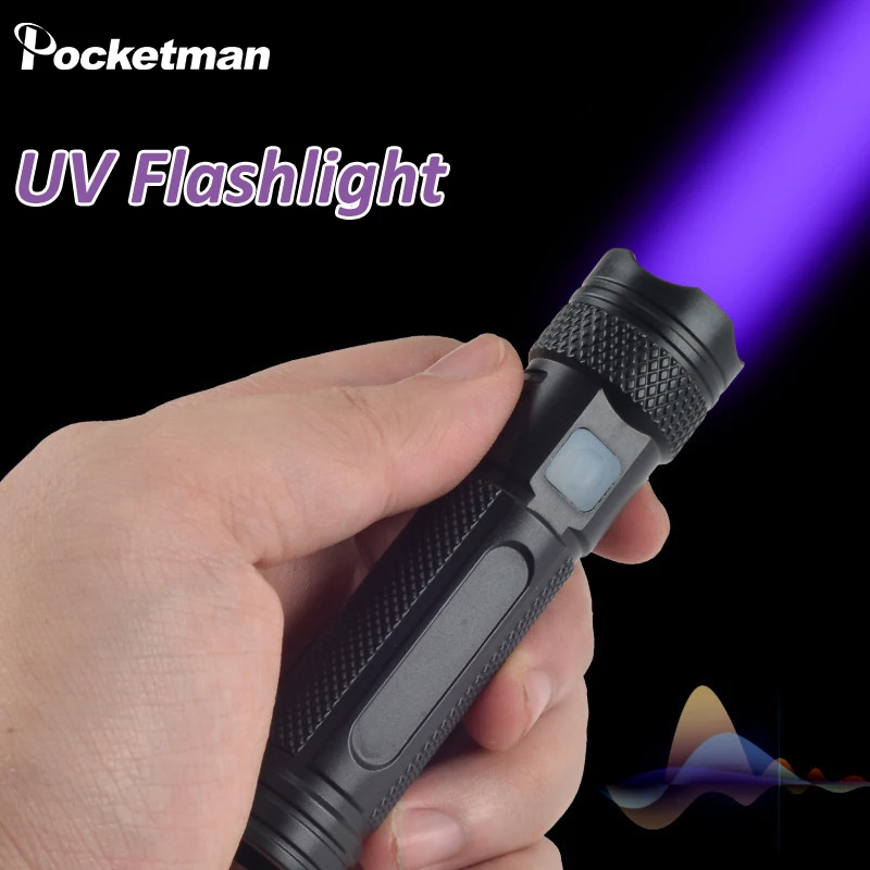 

Ультрафиолетовый фонарик 365 нм черный свет