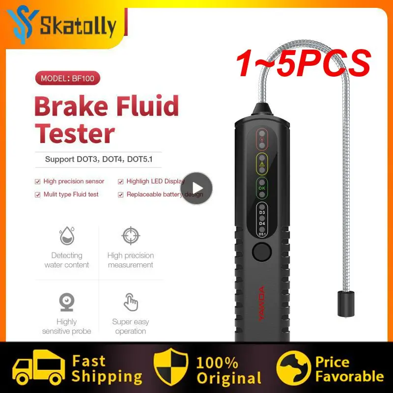 

1~5PCS EDiag BF 200 Brake Fluid Tester Car Brake Fluid Digital Tester BF200 Suitable for Determining Brake Fluid bf 100 direct