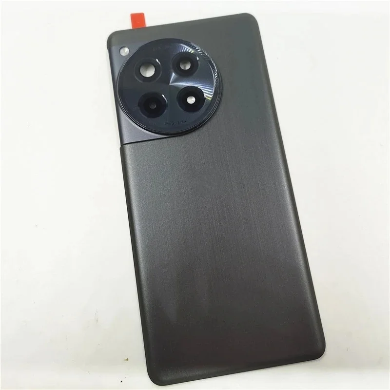 Фото BaNERYPAK A+++ Стеклянная крышка аккумуляторного отсека для OnePlus 12R, жесткая задняя панель корпуса + клейкая пленка для камеры. №4