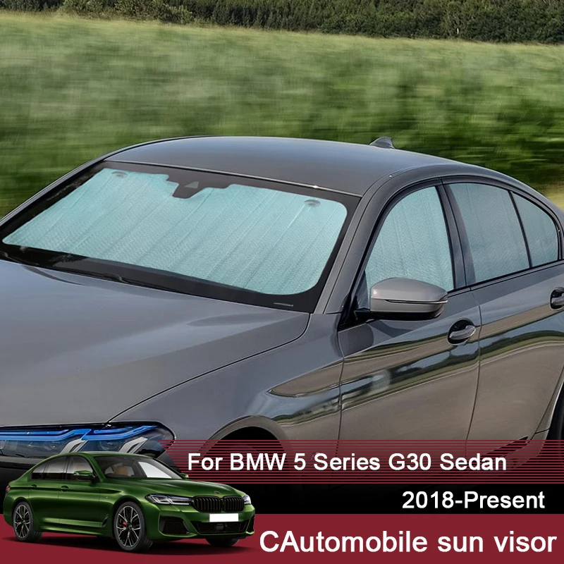 

Автомобильные солнцезащитные очки, зеркальные аксессуары для BMW 5 серии G30 седан 2018-2025, занавеска на окно, солнцезащитный козырек, аксессуары
