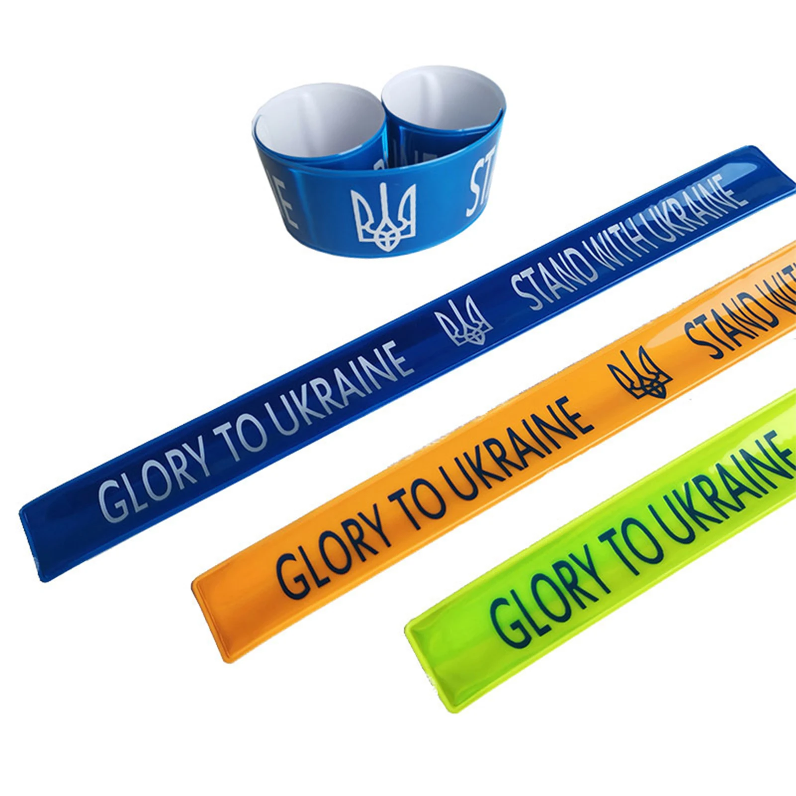 

30cm Reflective Strap for Sports Running Cycling Reflective Strips Warning Tape for Biking Safety Pants Reflector Material