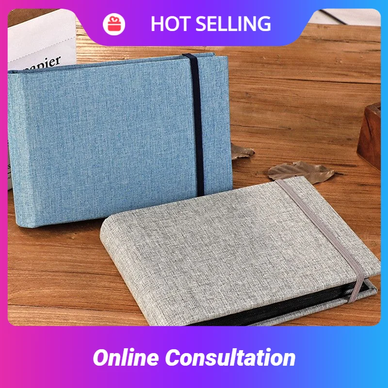 

New 6-inch 100 Pocket Photo Album 10*15 Photocard Holder Instax Album For Cards Family Christmas Decoration Collector Book Korea