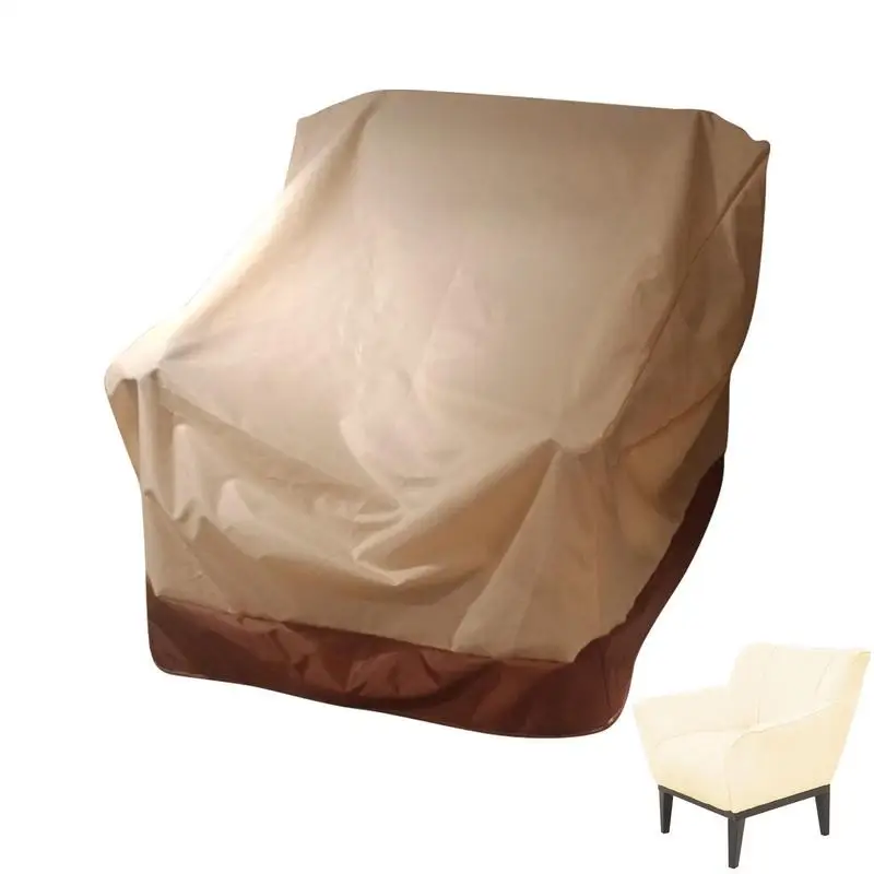 

Чехол на стул для патио, водонепроницаемый чехол на Глубокое Сиденье для отдыха, пылезащитный чехол для мебели, стул для газона, пляжного кр...