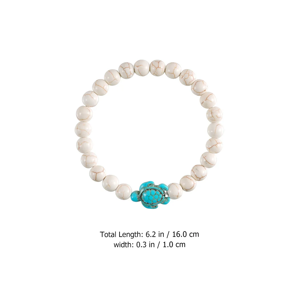 2 шт. браслет в виде черепахи эластичные бусины женские браслеты из бисера для