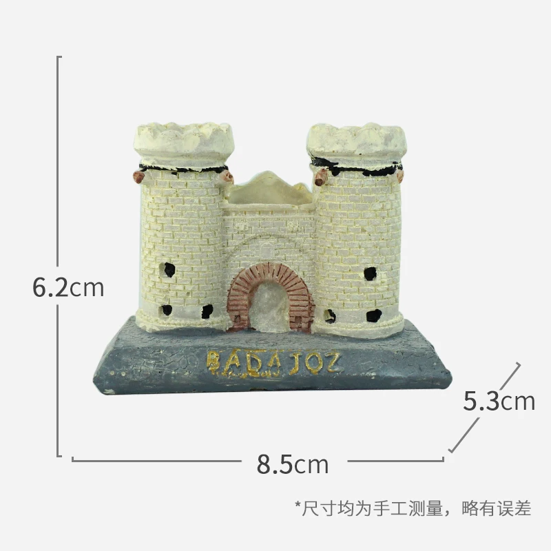 

Полимерная фигурка, настольная игра с психическим песком, конструктор для кортовой терапии, башня бадахоз, Испания