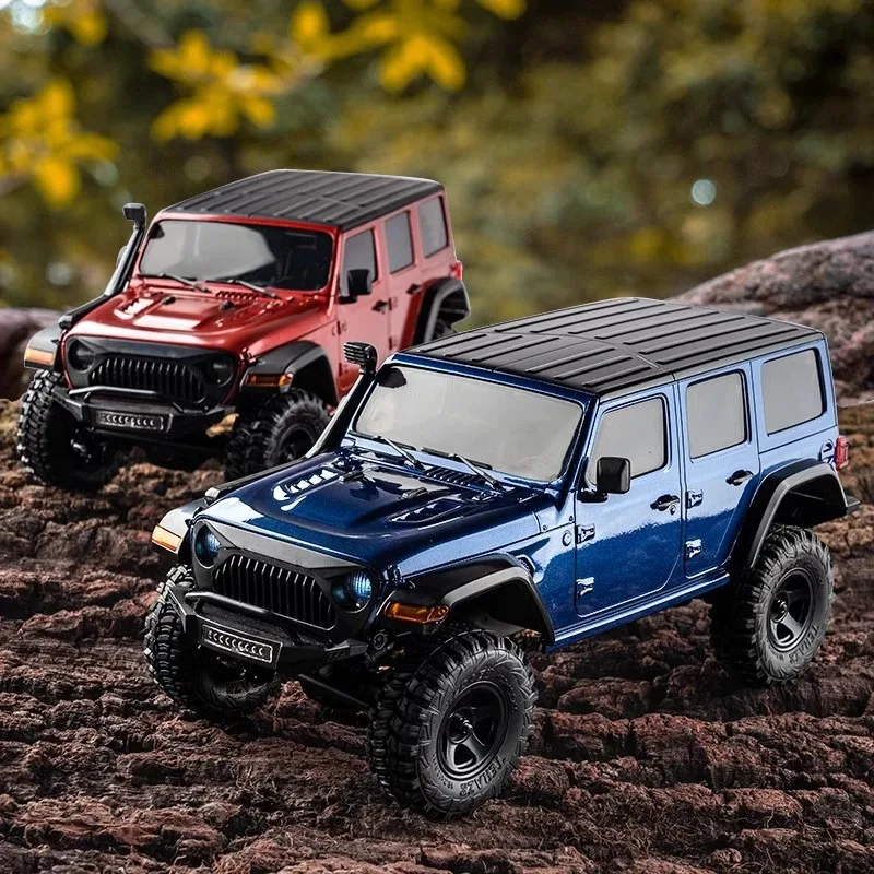 Фото EAZYRC Thunder Storm 1:18 4WD Симуляционный радиоуправляемый краулер, электрический внедорожник, радиоуправляемая модель для хобби, внедорожный автомобиль для скалолазания. №4