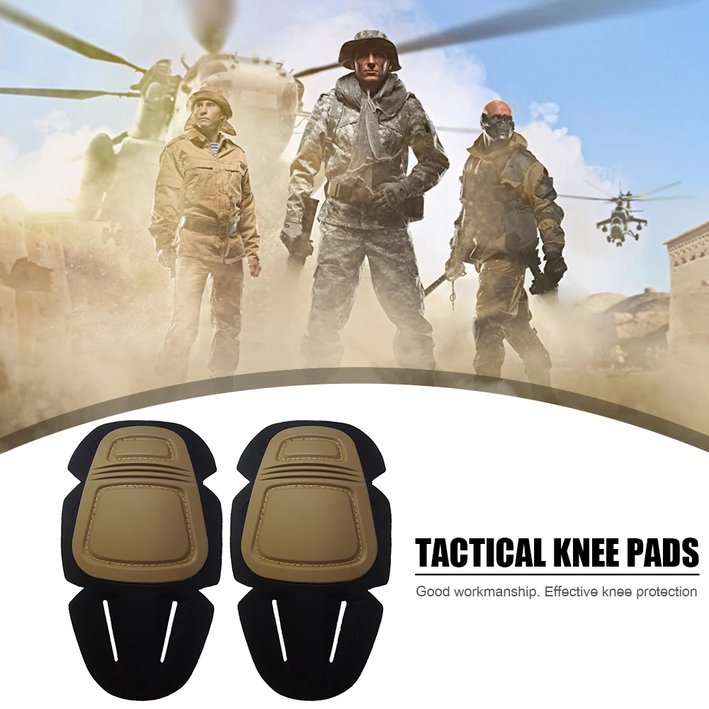 

2pcs CS Game Hunting Knee Support Brace Outdoor Sports Knee Pad Safety Equipment Force Knee Booster Tendon Brace Band Pad