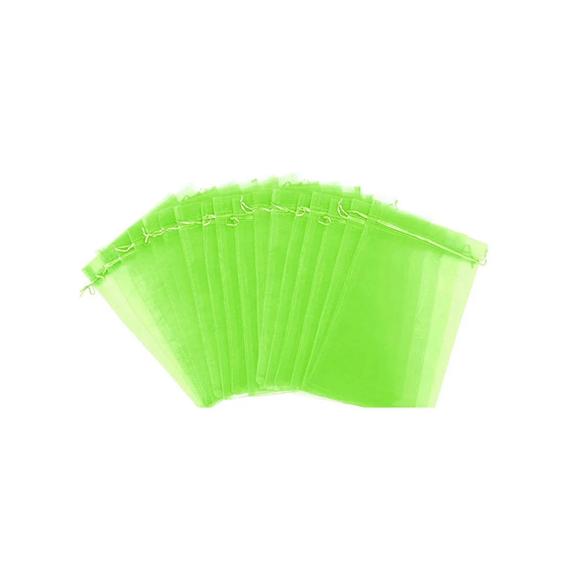 

100 шт., защитные пакеты из органзы