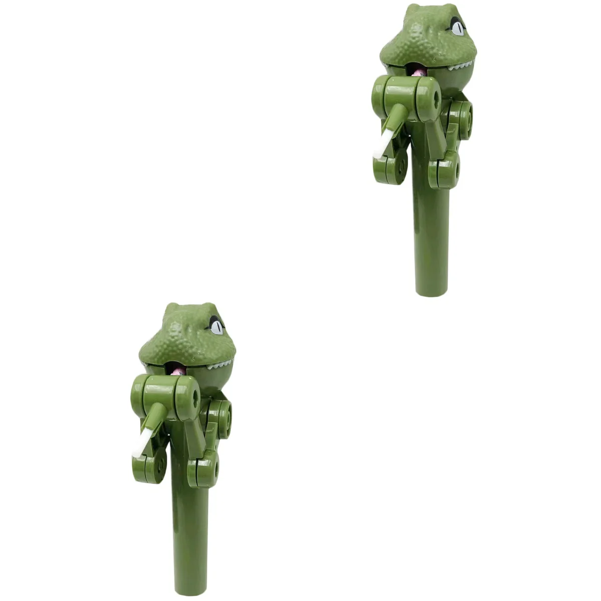 

Lollipop Holder Toys Robot Toycandy Decompression Funny Eat Personality Lovely Storagestation Party Novelty Kids Relax Sucker