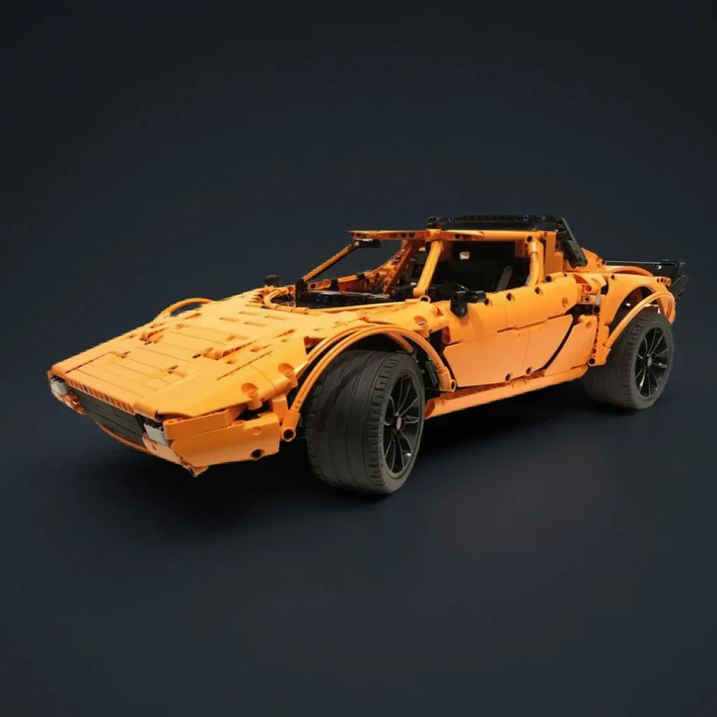 Фото 2197 деталей MOC Lanciased Stratos Stradale HF: Техническая модель, конструктор, игрушка, идея для рождественского подарка, кирпичики для детей №1