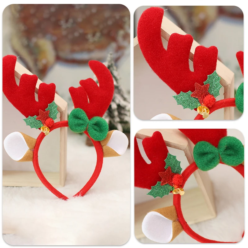 

2023 новый год, подарки для взрослых и детей, украшения на голову, рождественские украшения, Рождественский Декор, Рождество 2022