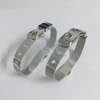 bear bracelet stainless steel bear mesh bracelet 316l stainless steel jewelry bracelet for women couple wedding