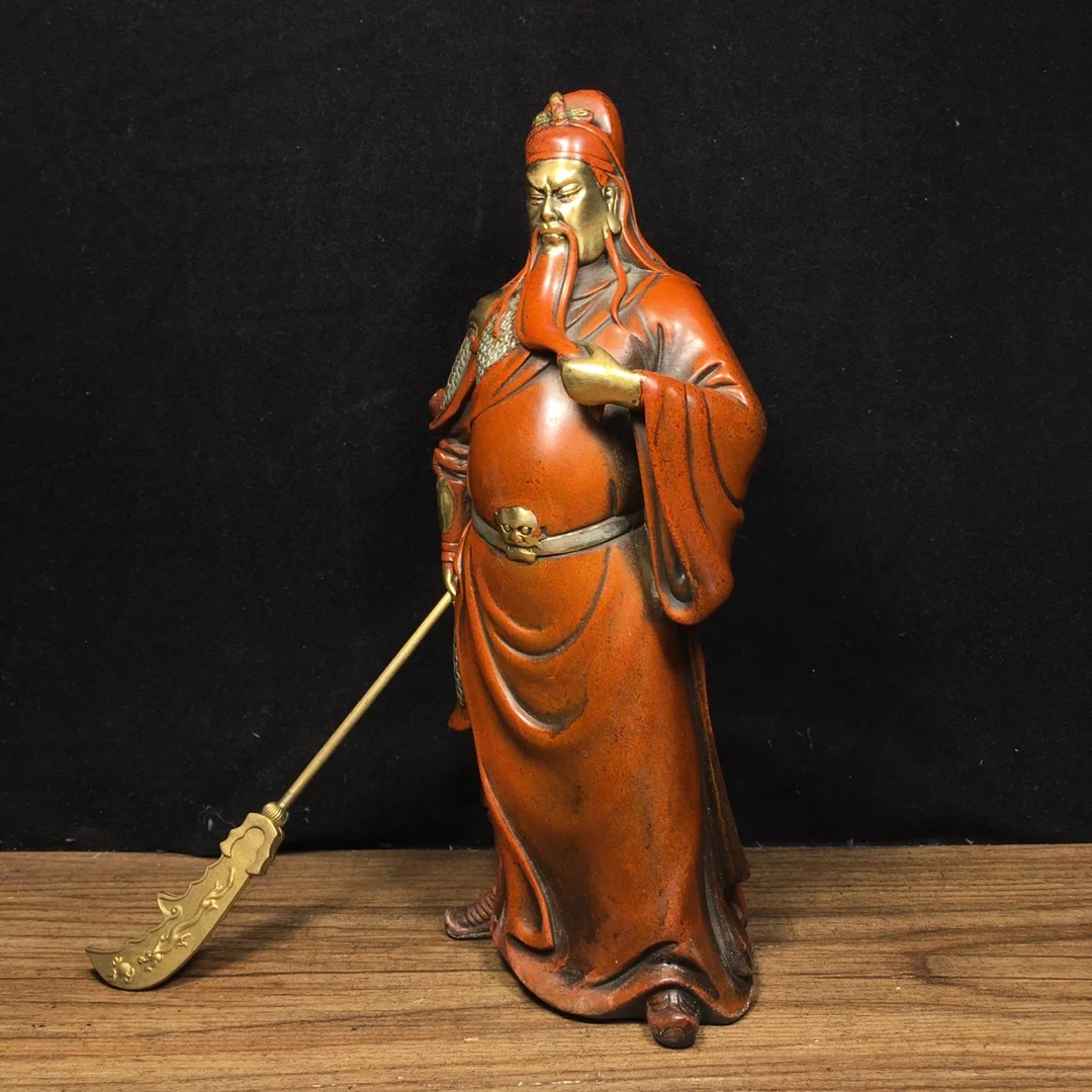Статуя Гуань Юй из меди SIYAO