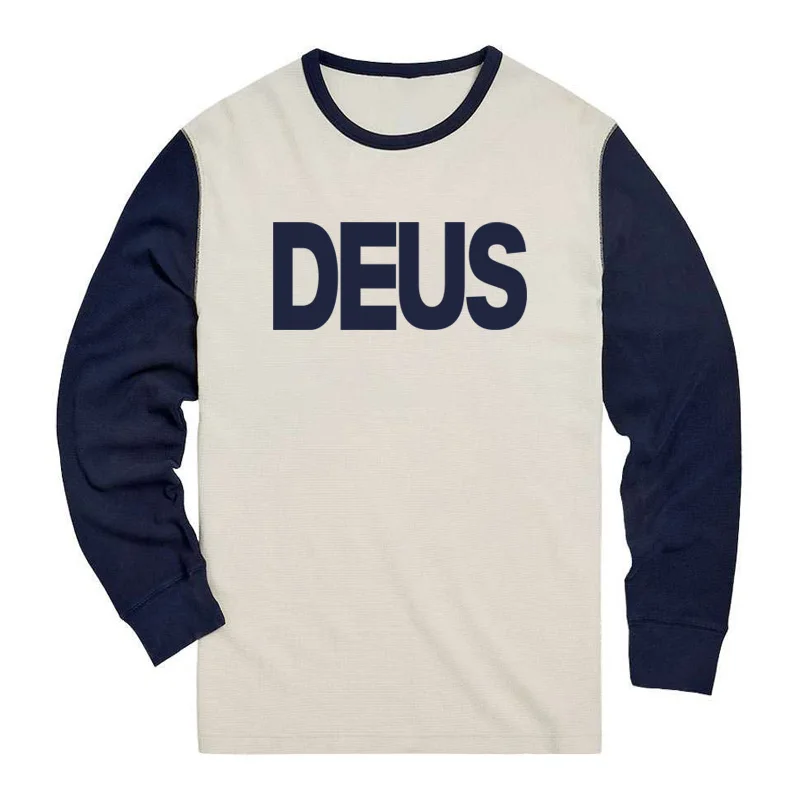 Новинка 2025 DEUS EX MACHINA свободный трикотаж с длинными рукавами для гонщика