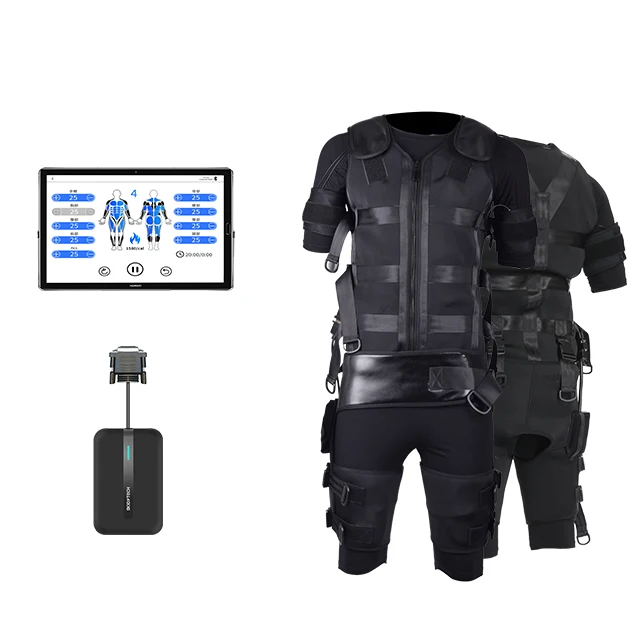 ems muscle stimulator vibrating training vest suit fitness equipment for gym