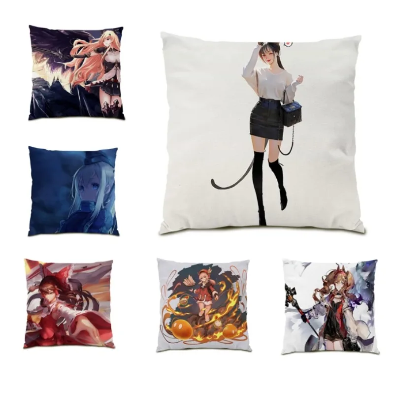 Наволочка с мультяшным принтом