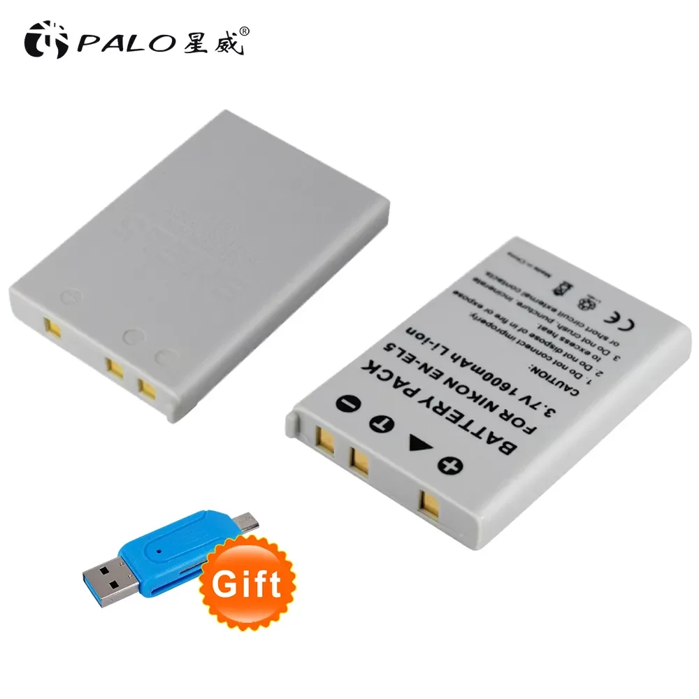 

2 шт., аккумуляторная батарея для фотоаппарата NIKON P500 P5100 P520 P6000 S10 COOLPIX_P100