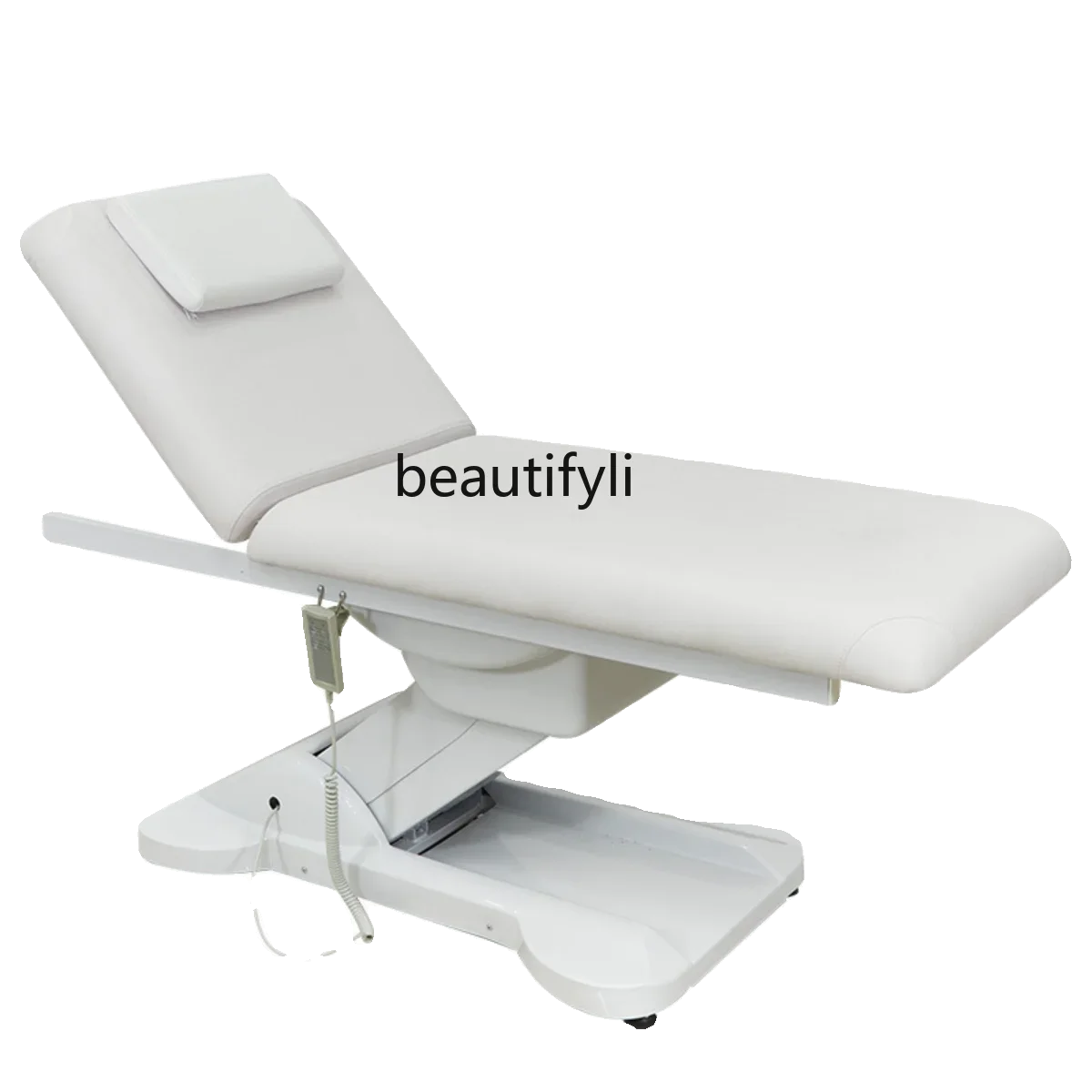 Электрическая поднятая кровать для массажа красоты тела с татуировкой складная