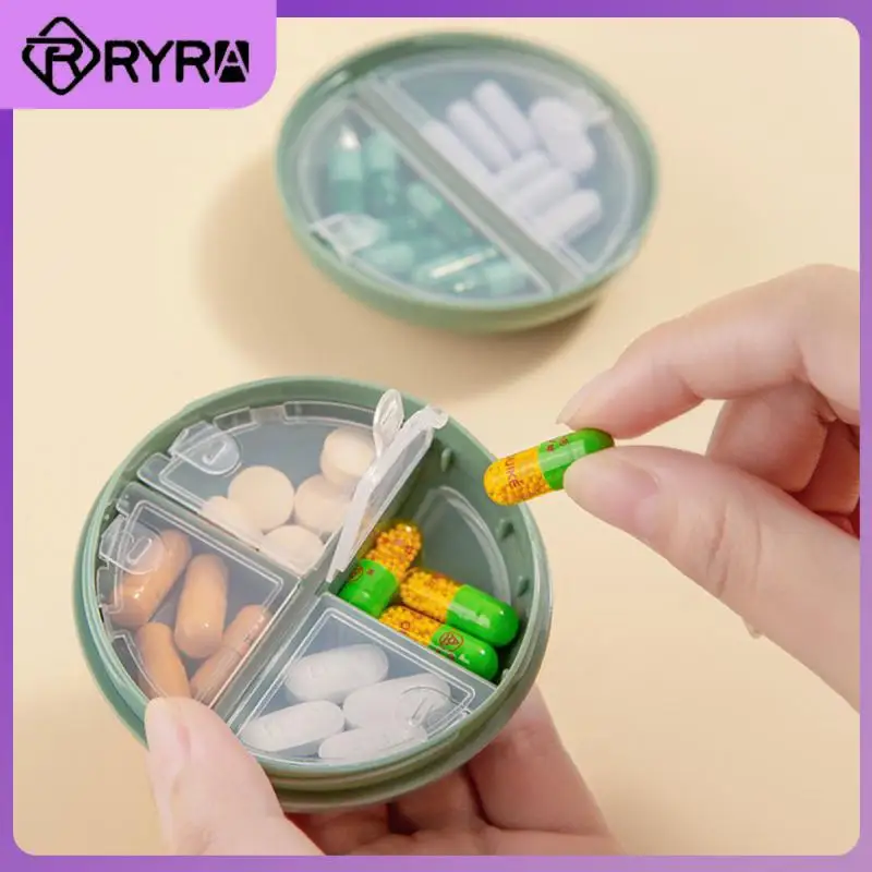 

Полипропиленовая влагостойкая коробка для хранения лекарств практичная коробка для хранения таблеток легкая герметичная компактная портативная коробка