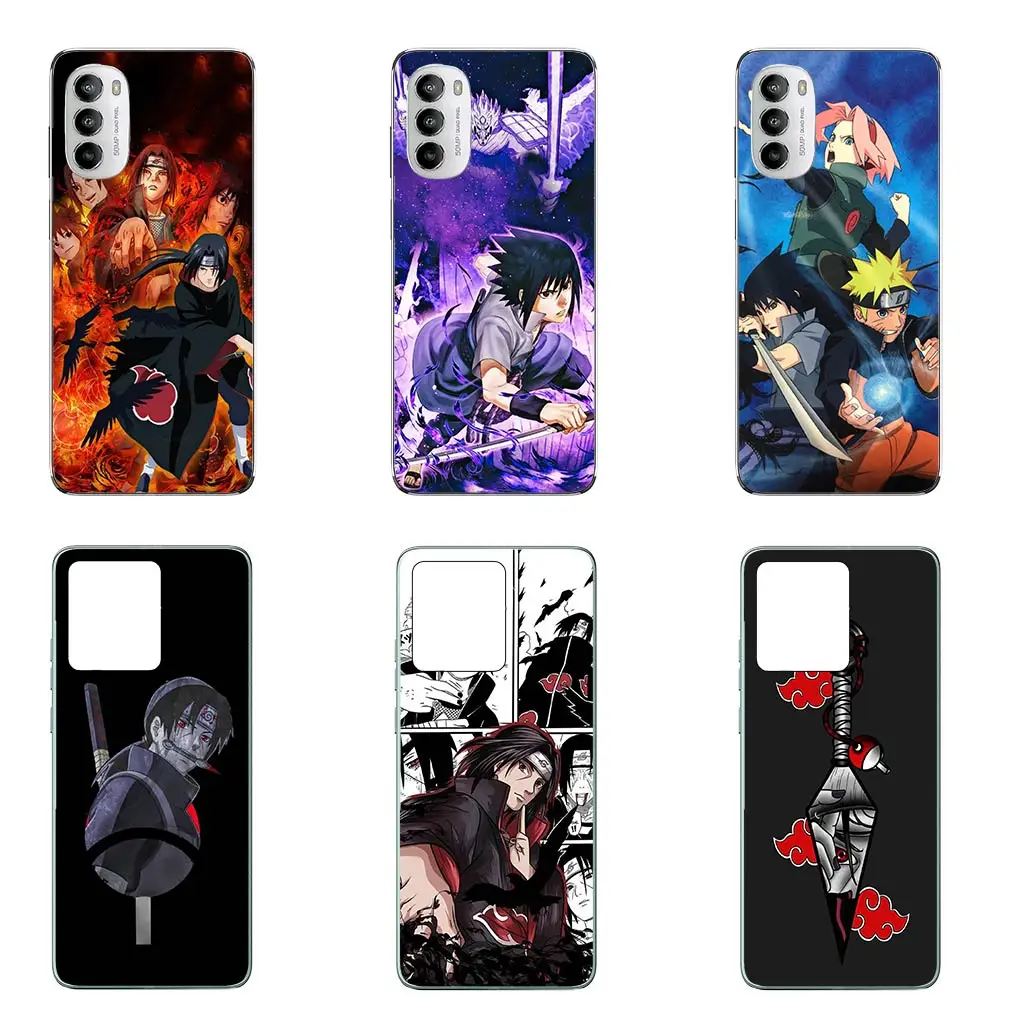 Чехол для телефона Sasukes Itachis чехол Motorola Moto G13 G14 G53 G54 G62 G72 G82 G84 E13 E20 G42 G32 G23 G22