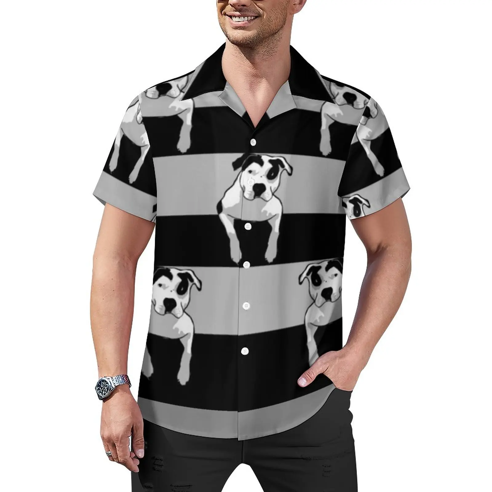 

Женские летние блузки с коротким рукавом, в виде собаки