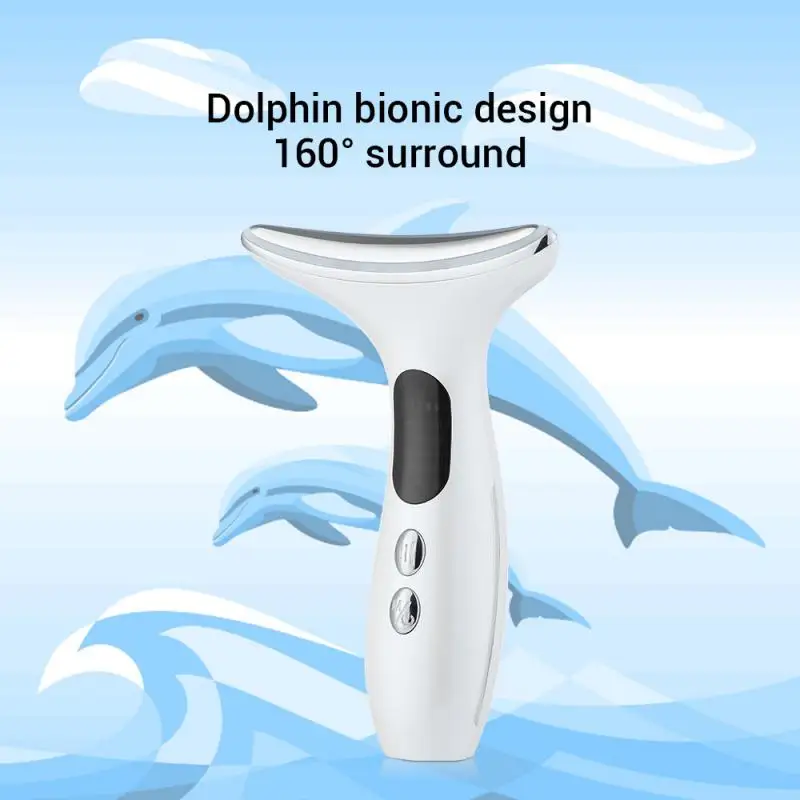 

Neck Beauty Instrument Face Neck Massage Instrument Skin Firm Photonic Treatment Double Chin Removal Anti-wrinkle Skin Care Tool