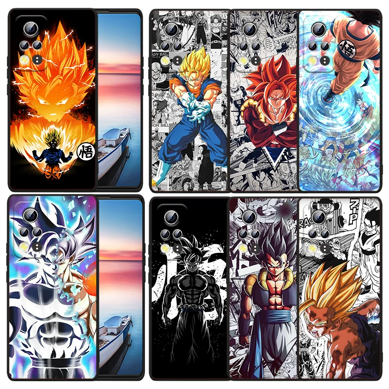 

Dragon Ball Animation Art For Huawei Honor X30 X20 X8 X7 60 50 SE Pro 10X 10i 10 Lite 9A 9C RU 9X 8X 8A Black Phone Case