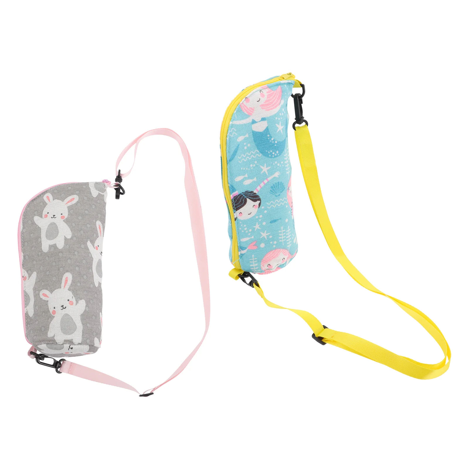 

2pcs Bottle Shoulder Bag Kids Bottle Sling Bag Insulated Bottle Carrier Crossbody Bottle Holder