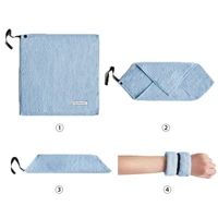30x30cm 100 cotton sports small square running towel solid color soft hand face towels