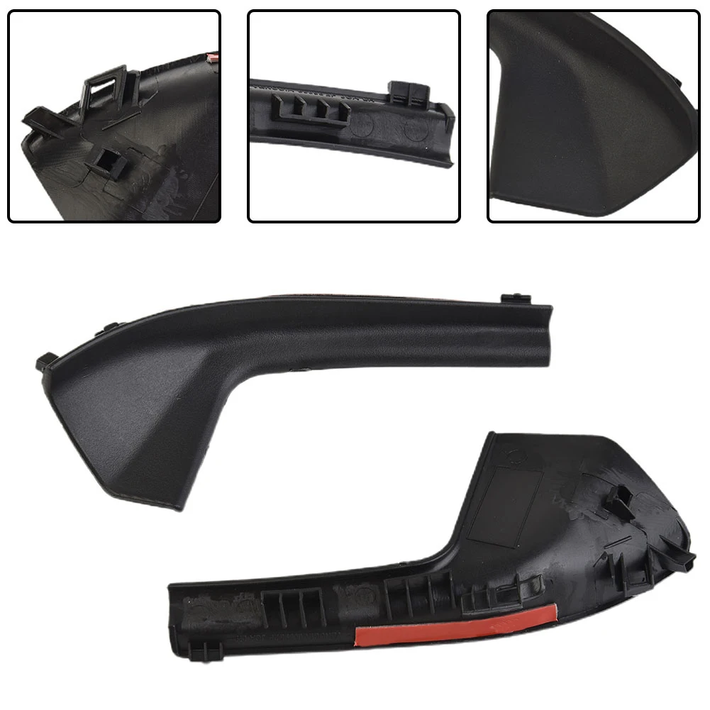 

For 05-10 Nissa/n Tiida Clip-on Front Windshield Lower Corners Foil Board Decorative TPE Outer Grille Cover