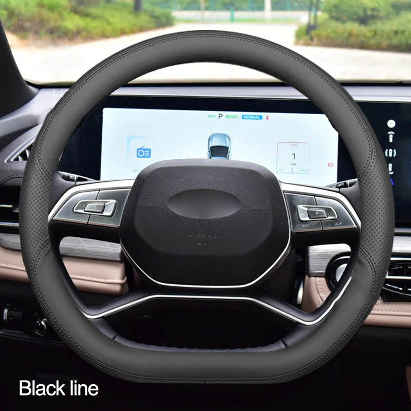 

Чехол рулевого колеса автомобиля Wrap для рулевого колеса JAC JS6 2022 2023 D