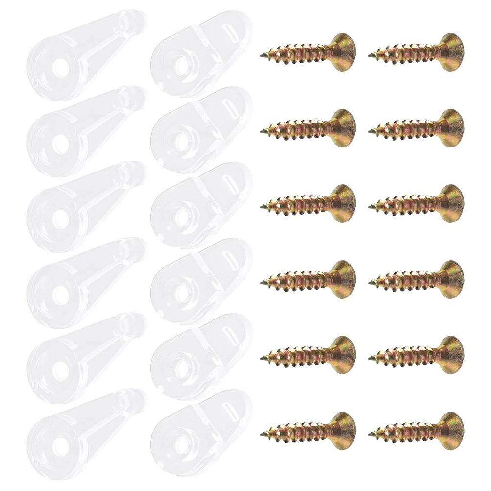 

Clips Glass Retainer Cabinet Mirror Doorholder Kit Doorsscrews Fixing Storm Panel