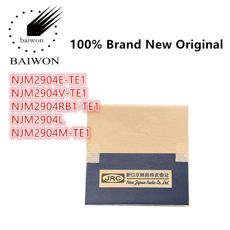 Новинка 100% года, оригинальная модель NJM2904, фотосессия, NJM2904L, NJM2904M-TE1, чип IC для сравнения мощности