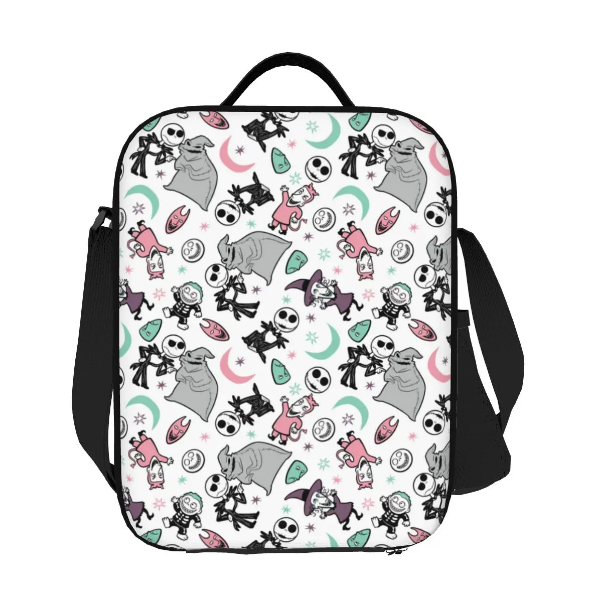 Рождественский кошмар Джек Скеллингтон Изолированные сумки для обедов