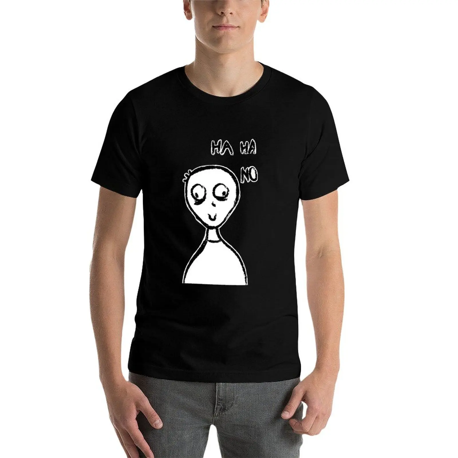 Фото Футболки с рисунком Tim man Burton, роскошная мужская рубашка с рисунком, мужская рубашка, футболка, футболка №4