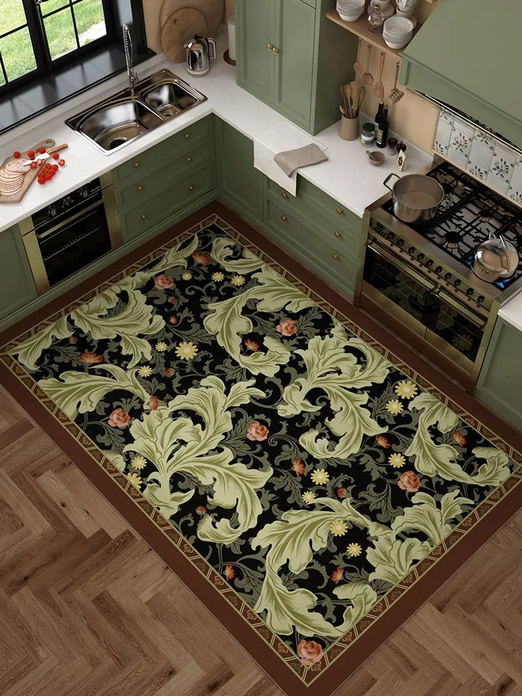 

Винтаж кухонный коврик из искусственной кожи